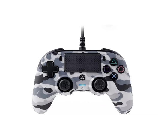 Nacon Wired Compact Controller - ovladač pro PlayStation 4 - camo grey