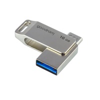 GOODRAM Flash Disk 16GB ODA3, USB 3.2, stříbrná