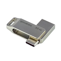 GOODRAM Flash Disk 32GB ODA3, USB 3.2, stříbrná