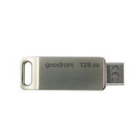 GOODRAM Flash Disk 128GB ODA3, USB 3.2, stříbrná