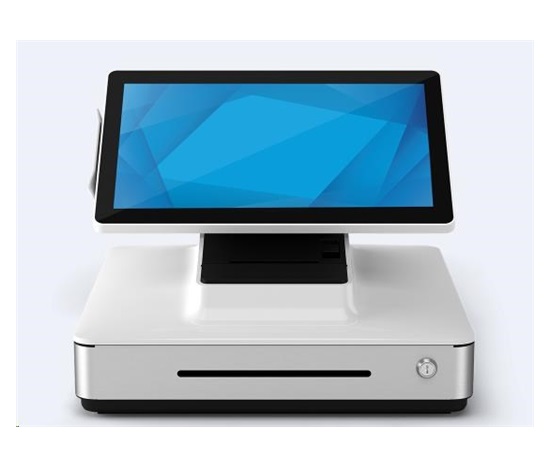 Elo PayPoint Plus, 39.6 cm (15,6''), Projected Capacitive, SSD, MSR, Scanner, Android, white