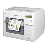 Epson ColorWorks C3500, cutter, disp., USB, Ethernet, NiceLabel, white
