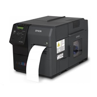 Epson ColorWorks C7500G, cutter, disp., USB, Ethernet, black
