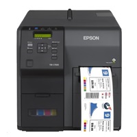 Epson ColorWorks C7500G, cutter, disp., USB, Ethernet, black