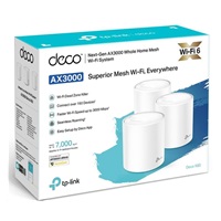 TP-Link Deco X60(1-pack) WiFi6 Mesh (AX5400, 2,4GHz/5GHz, 2xGbELAN/WAN)