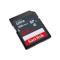 SanDisk SDXC karta 64GB Ultra (100MB/s Class 10 UHS-I)