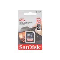 SanDisk SDXC karta 64GB Ultra (100MB/s Class 10 UHS-I)