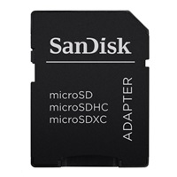 SanDisk MicroSDXC karta 200GB Ultra (120 MB/s, A1 Class 10 UHS-I, Android) + adaptér