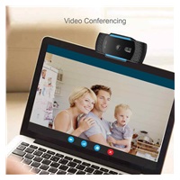 ADESSO webkamera CyberTrack H5 (1080P HD Auto Focus, duální mikrofon, bezpečnostní záklopka)