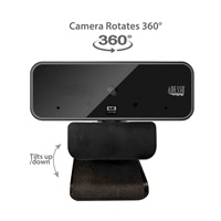 ADESSO webkamera CyberTrack H6 (4K Ultra HD, 8MP,  Auto Focus, duální mikrofon, bezpečnostní záklopka)