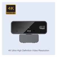 ADESSO webkamera CyberTrack H6 (4K Ultra HD, 8MP,  Auto Focus, duální mikrofon, bezpečnostní záklopka)