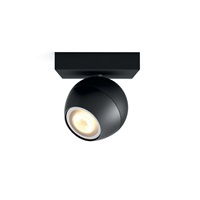 PHILIPS BUCKRAM Bodové svítidlo, Hue White ambiance, 230V, 1x5.5W GU10, Černá, rozšíření