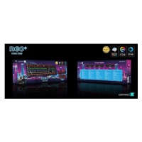 CONNECT IT Herní klávesnice NEO+, LED podsvícení, USB, CZ+SK verze