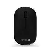 CONNECT IT Combo bezdrátová černá klávesnice + myš, CZ + SK layout