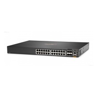 HPE Aruba Networking CX 6300F 24-port 1GbE and 4-port SFP56 Switch