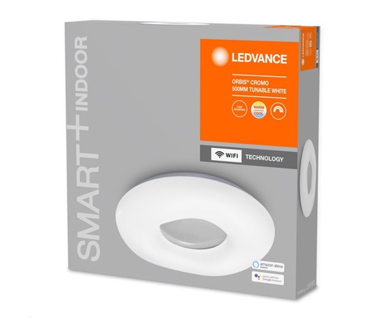 LEDVANCE Smart+ Orbis Ceiling Cromo WIFI TW 500mm white/chrome