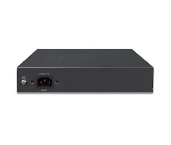 Planet FSD-1008HP Switch, PoE 8x PoE 802.3at 120W+ 2x 100Base-TX,VLAN,extend mód 10Mb/s do 250m, fanless