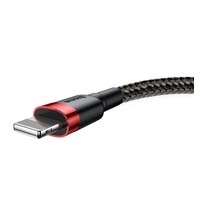 Baseus Cafule nabíjecí / datový kabel USB na Lightning 1,5A 2m, červená-černá