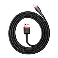 Baseus Cafule nabíjecí / datový kabel USB na Lightning 1,5A 2m, červená-černá