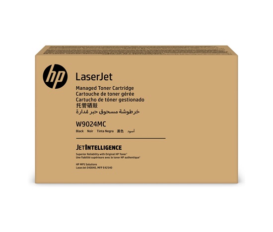 HP W9024MC High Yield Black Managed Original LaserJet Toner Cartridge - CONTRACT (11,500 pages)