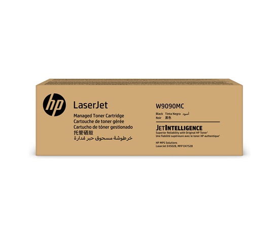 HP W9090MC High Yield Black Managed Original LaserJet Toner Cartridge - CONTRACT (8,600 pages)
