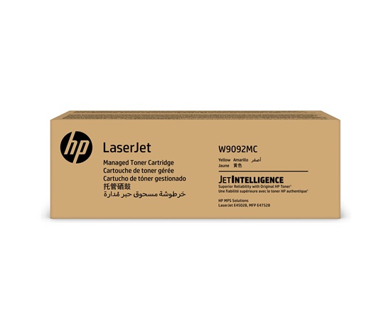 HP W9092MC High Yield Yellow Managed Original LaserJet Toner Cartridge - CONTRACT (6,900 pages)