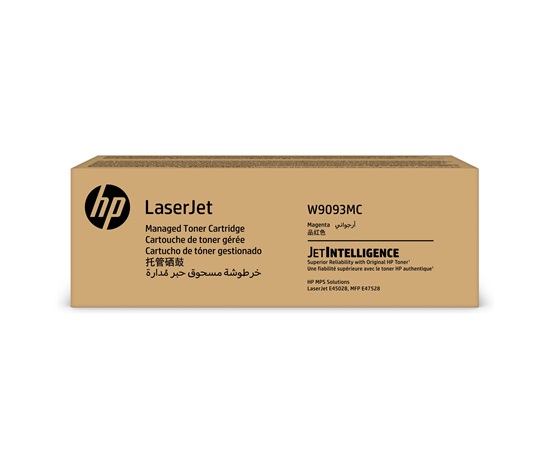 HP W9093MC High Yield Magenta Managed Original LaserJet Toner Cartridge - CONTRACT (6,900 pages)