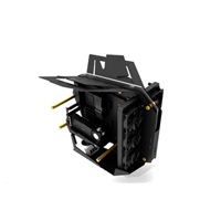 Fortron skříň T-Wings CMT710 Gold, Dual System, průhledná bočnice