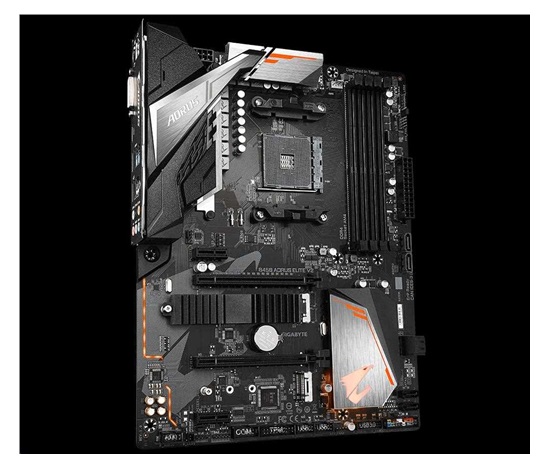 GIGABYTE MB Sc AM4 B450 AORUS ELITE V2, AMD B450, 4xDDR4, 1xDVI, 1xHDMI