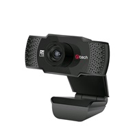 C-TECH webkamera CAM-11FHD, 1080P full HD, mikrofon, černá