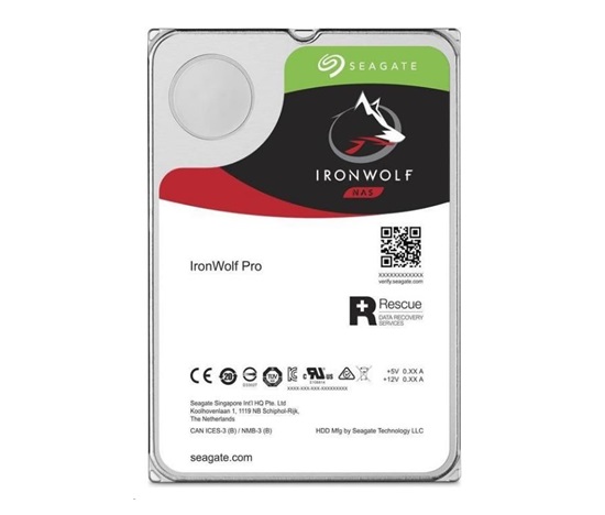 Bazar - SEAGATE HDD IRONWOLF PRO (NAS) 4TB SATAIII/600, 7200rpm, recertified product