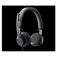 Logitech sluchátka s mikrofonem Zone Wired Headset Graphite - EMEA