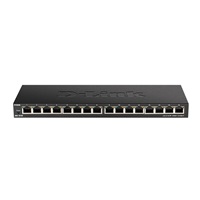 D-Link DGS-1016S 16-port Gigabit Ethernet Switch, fanless