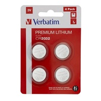 VERBATIM Lithium baterie CR2032 3V 4ks v balení