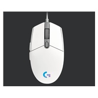Logitech Gaming Mouse G203 LIGHTSYNC 2nd Gen, EMEA, USB, white
