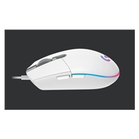 Logitech Gaming Mouse G203 LIGHTSYNC 2nd Gen, EMEA, USB, white