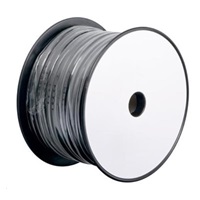 PremiumCord Kabel telefonní 6 žil černý 100m