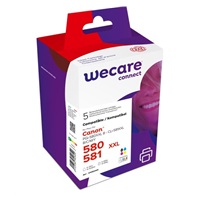 WECARE Wkład ARMOR do CANON PIXMA TR7550,TR8550,TS6150,TS8150 (K10503W4), czarny+CMY,26ml/4x12.2ml