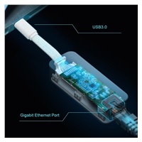 TP-Link UE300C USB-C/Ethernet síťový adaptér (1xUSB3.0 -> 1xGbE)