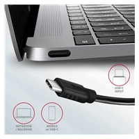 AXAGON HMC-4G2, USB 3.2 Gen 2 10 Gb/s hub, porty 2x USB-A, 2x USB-C, kabel USB-C 13cm