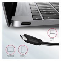 AXAGON HMC-5G2, USB 10Gbps hub, porty 2x USB-A, 2x USB-C, HDMI 4k/60, PD 100W, kabel USB-C 13cm