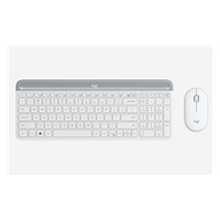 Logitech Wireless Desktop MK470, US, Offwhite