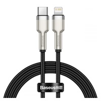 Baseus Cafule Series nabíjecí / datový kabel USB-C na Lightning PD 20W 2m, černá