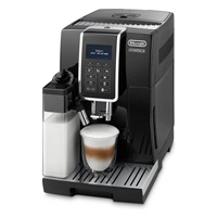 DeLonghi Dinamica ECAM 350.55.B automatický kávovar, 15 bar, vestavěný mlýnek, mléčný systém, zásobník na mletou kávu