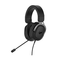 ASUS sluchátka TUF Gaming H3 Gun Metal, Gaming Headset, černo-šedá