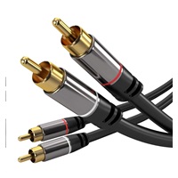 PREMIUMCORD kabel, 2x CINCH-2x CINCH M/M, 3m