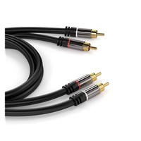 PREMIUMCORD kabel, 2x CINCH-2x CINCH M/M, 5m