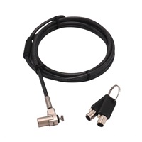DICOTA Security Cable T-Lock Ultra Slim V2, masterkeyed, 3x7mm slot