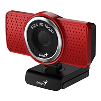 GENIUS webkamera ECam 8000/ červená/ Full HD 1080P/ USB2.0/ mikrofon
