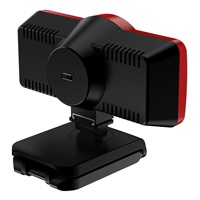 GENIUS webkamera ECam 8000/ červená/ Full HD 1080P/ USB2.0/ mikrofon
